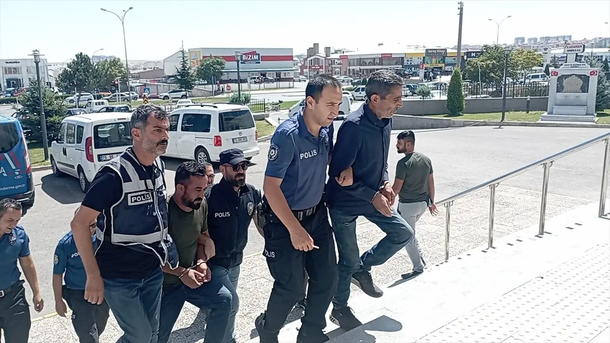Karaman'da Change Araç Operasyonunda 2 Şüpheli Tutuklandı