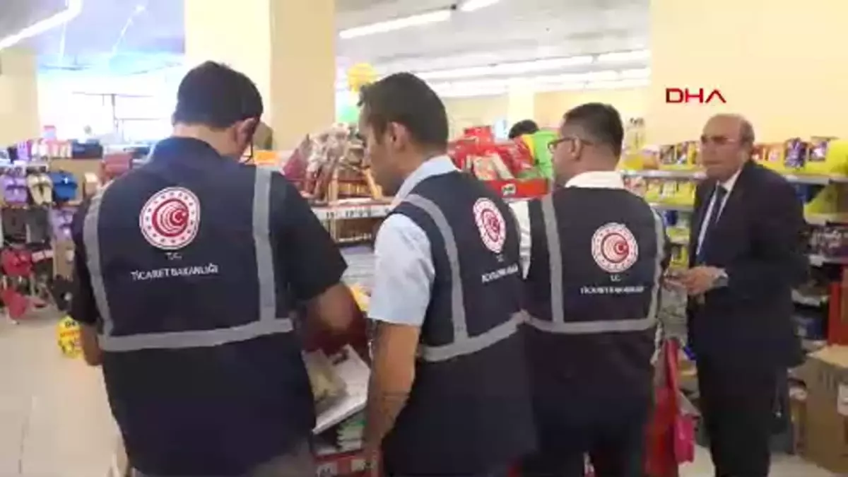 Samsun'da Zincir Marketlere Fiyat ve Ürün Güvenliği Denetimi