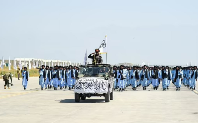 The Taliban administration celebrated the third anniversary of the takeover of Afghanistan by showcasing weapons left by the US