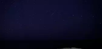 Sinop'ta Perseid meteor yağmuru gözlendi