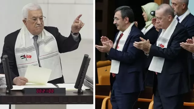 New details from Abbas' historic speech! As soon as Erdogan heard that statement, he stood up.