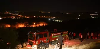 Ankara'nın Mamak ilçesinde çıkan yangın söndürüldü