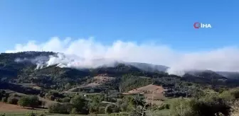 Bolu'da orman yangını 21'nci saatinde: Sabahın ilk ışıklarıyla havadan müdahale başladı