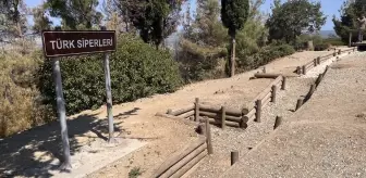 Çanakkale Savaşları Gelibolu Tarihi Alanı'nda yangın sonrası çalışmalar başlıyor