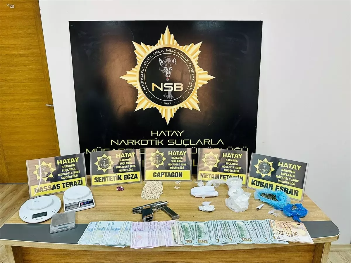 Hatay'da uyuşturucu operasyonunda 12 kişi tutuklandı