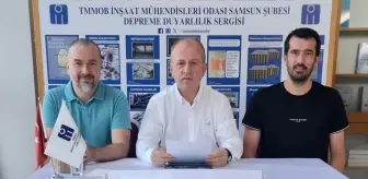 İMO Samsun Şube Başkanı: Samsun'da Yapı Stoku Alarm Veriyor