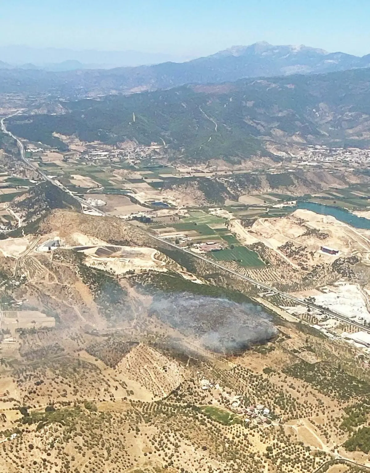 Milas'ta Makilik Yangını Kontrol Altına Alındı