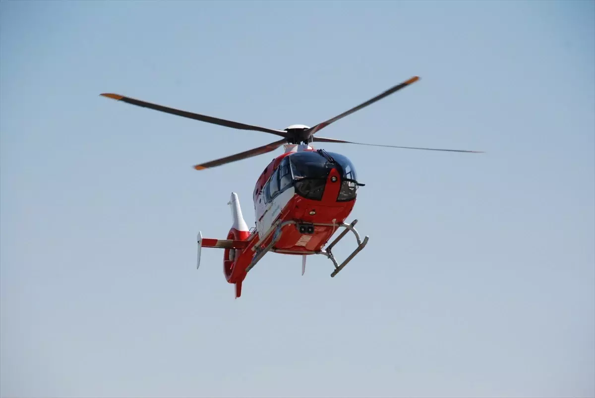 Prematüre Bebek Ambulans Helikopterle Nakledildi