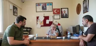 AK Parti Gençlik Kolları Başkanı İzmir'de yangın bölgelerini ziyaret etti