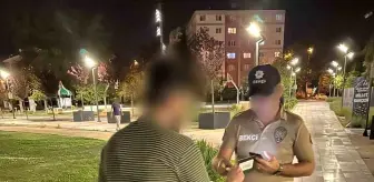 Eskişehir'deki işlek parklarda yapılan çalışmalarda 42 şahıs sorgulandı