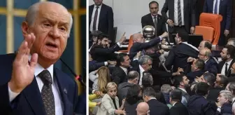 Bahçeli'den yumruklu oturuma ilk yorum: Can Atalay konusu tamamıyla kapanmıştır