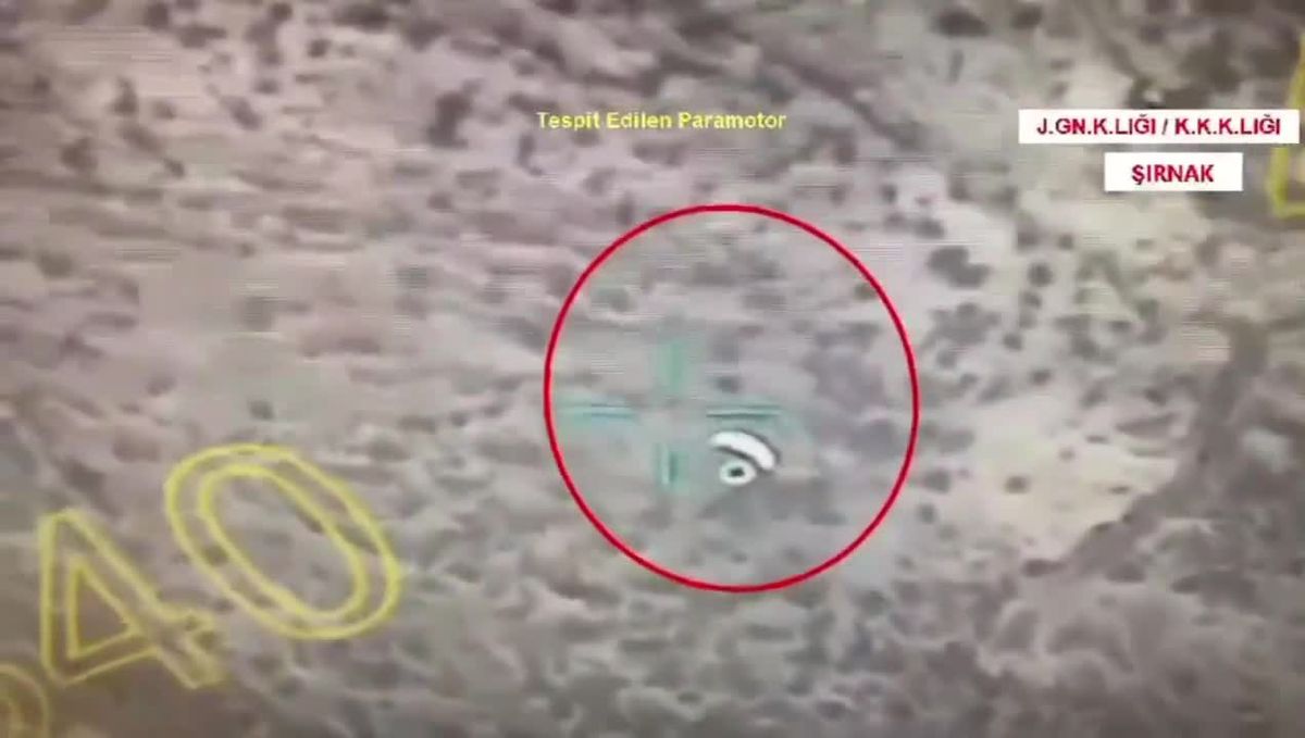 İçişleri Bakanı: Paramotor kullanarak eylem hazırlığı içinde olan 4 terörist etkisiz hale getirildi