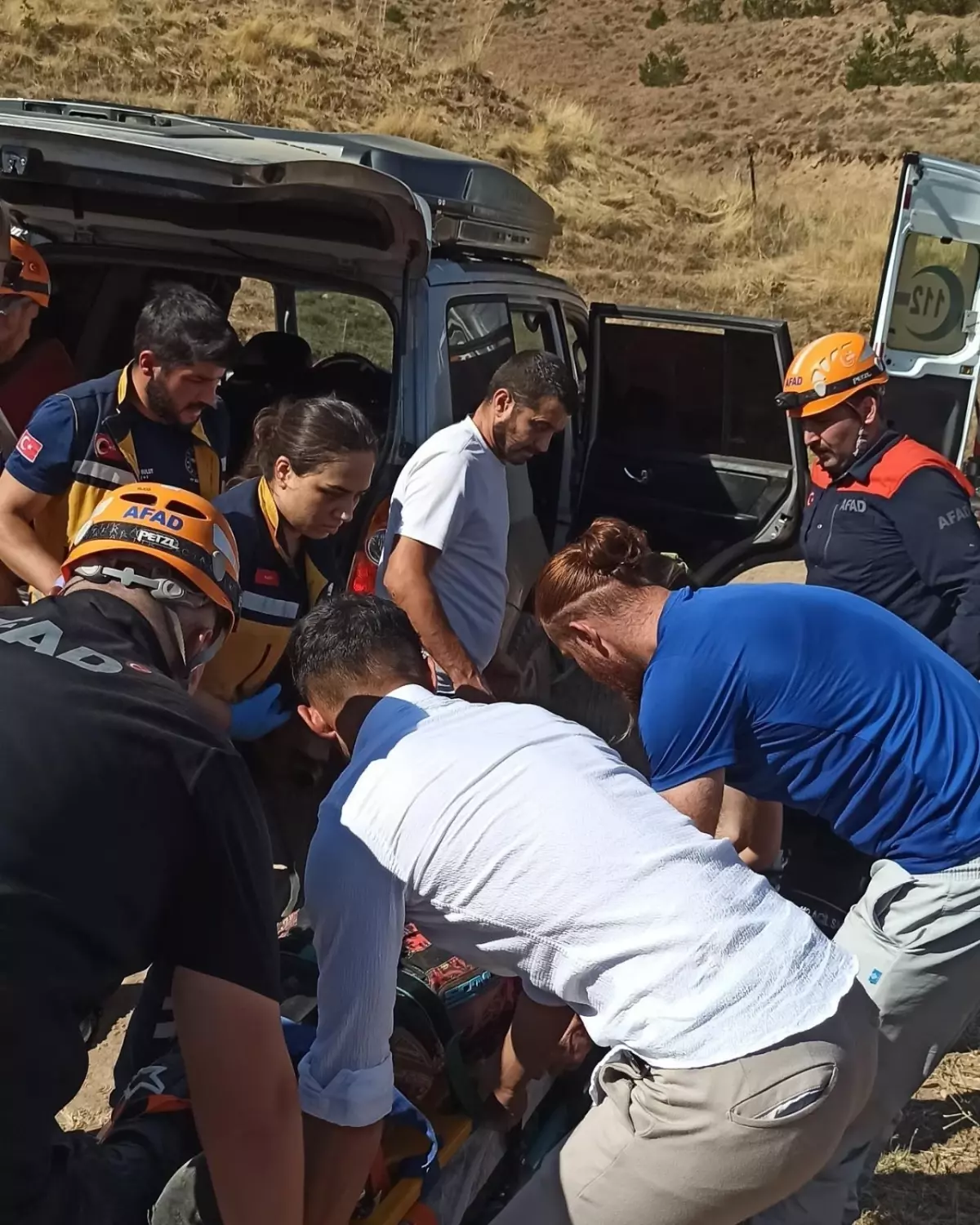 Sivas'ta Dağ Motosikleti Kazası: Bir Kişi Yaralandı