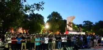 Gazze'ye Destek İçin İsrail Protestosu