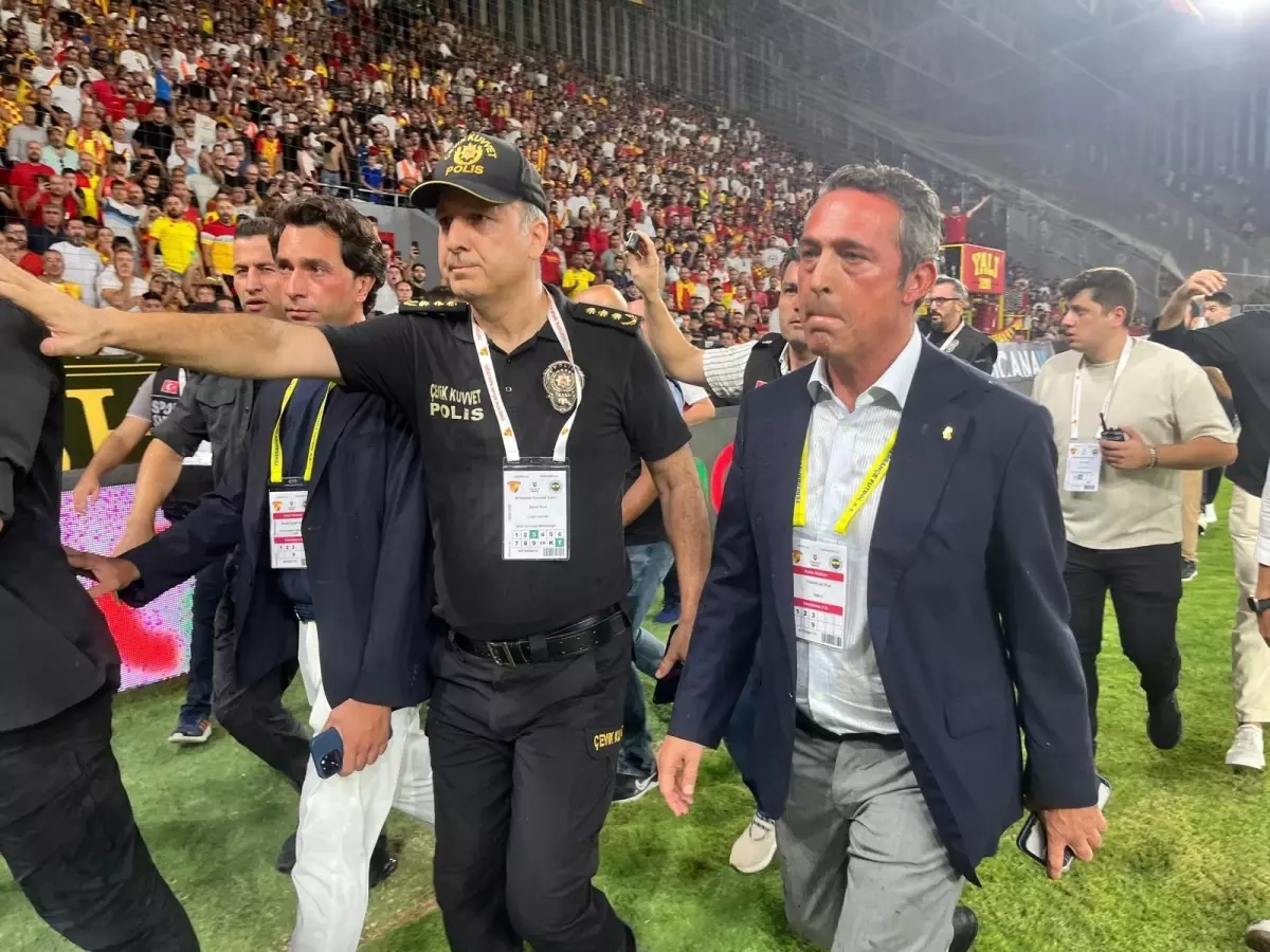 TFF olaylı maçla ilgili sessizliği bozdu! Ali Koç'a da sitem var