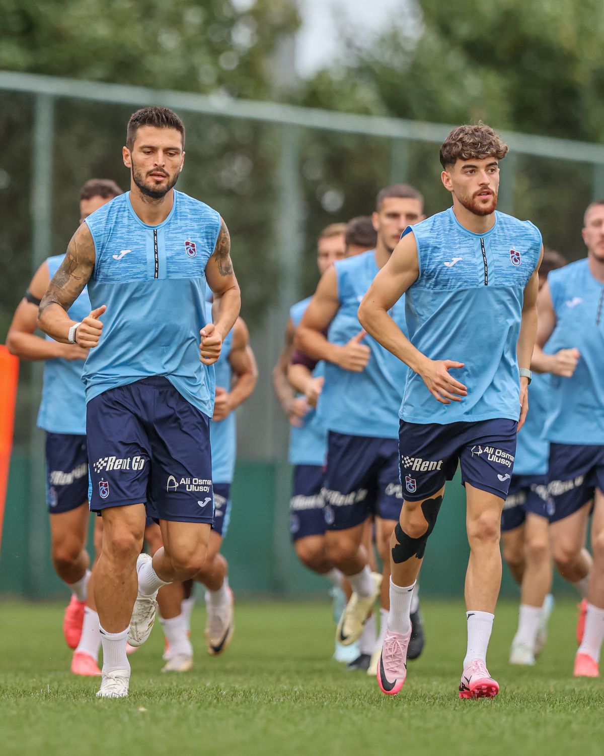 Trabzonspor, St. Gallen maçı için hazırlıklarını sürdürdü