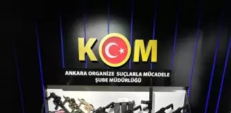 Ankara'da Kaçak Silah Operasyonu: 16 Otomatik Silah ve 28 Tabanca Ele Geçirildi