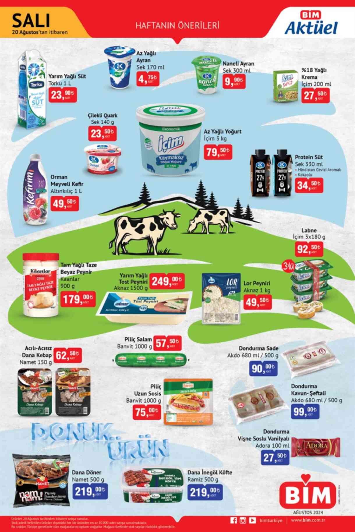BİM AKTÜEL 20 AĞUSTOS KATALOG! BİM'de neler var? BİM kataloğu indirimli ürünler!