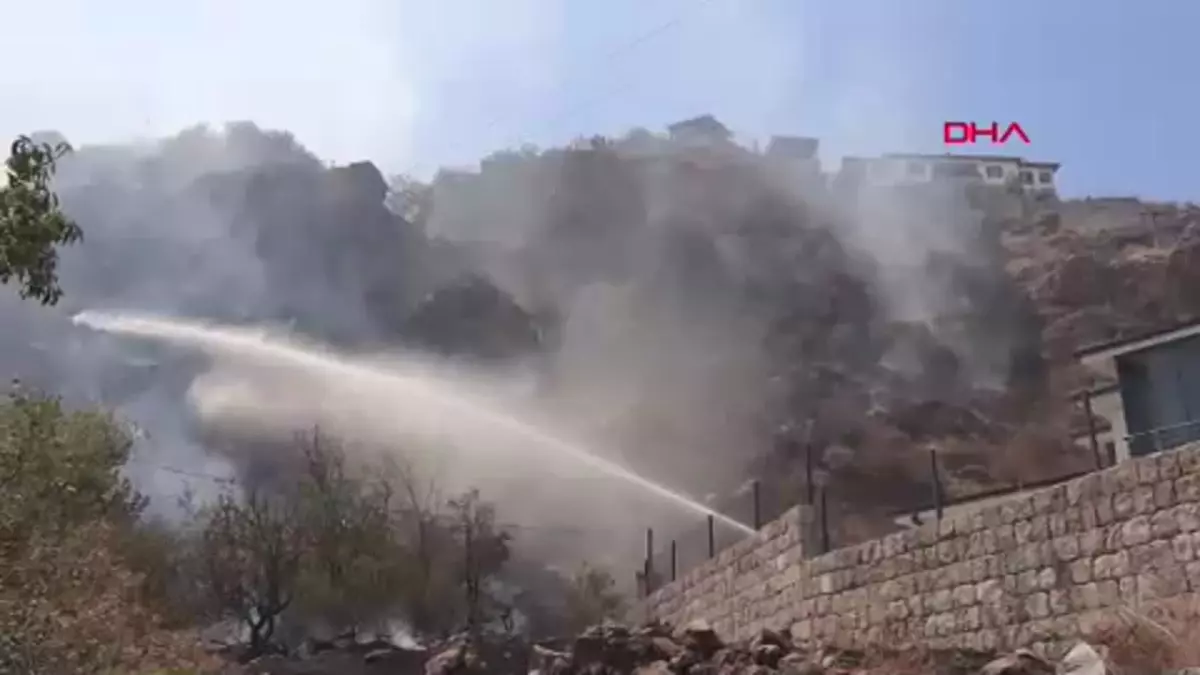 Kayseri'de çıkan ot yangını söndürüldü