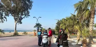 Kuşadası'nda Bisiklet Yolunda Motorlu Araçlara Cezai İşlem