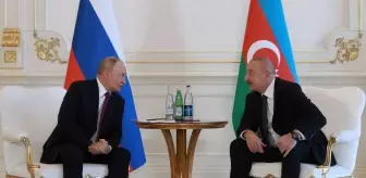 Putin, Azerbaycan Cumhurbaşkanı ile görüştü