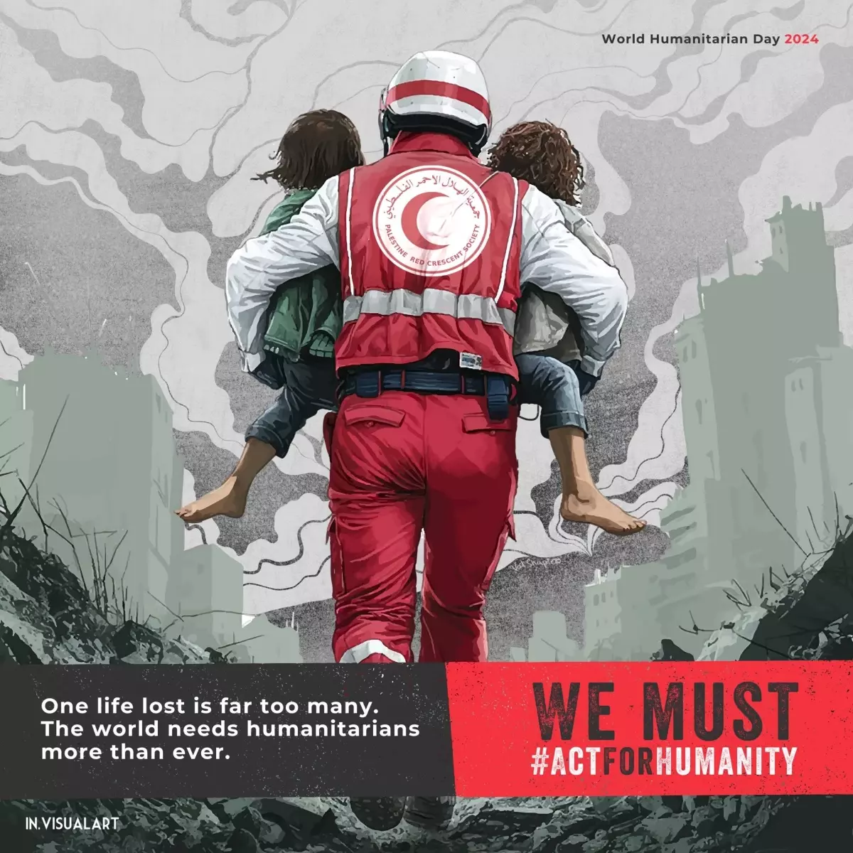 Dünya İnsani Yardım Günü'nde İsrail'in saldırıları sonucu 289 yardım görevlisi öldü