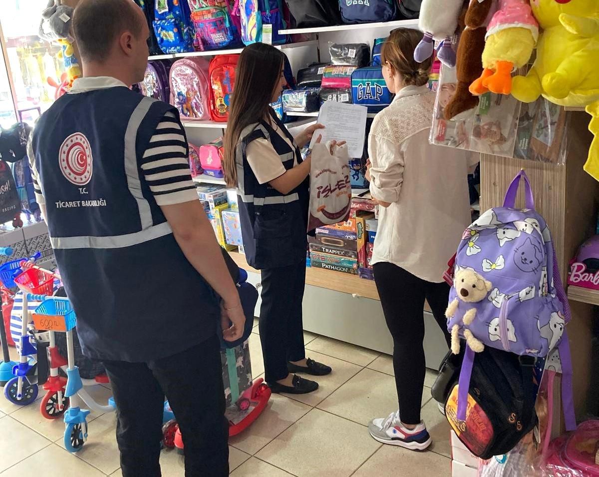 Bilecik Ticaret İl Müdürlüğü'nden okul alışverişi fiyat denetimi