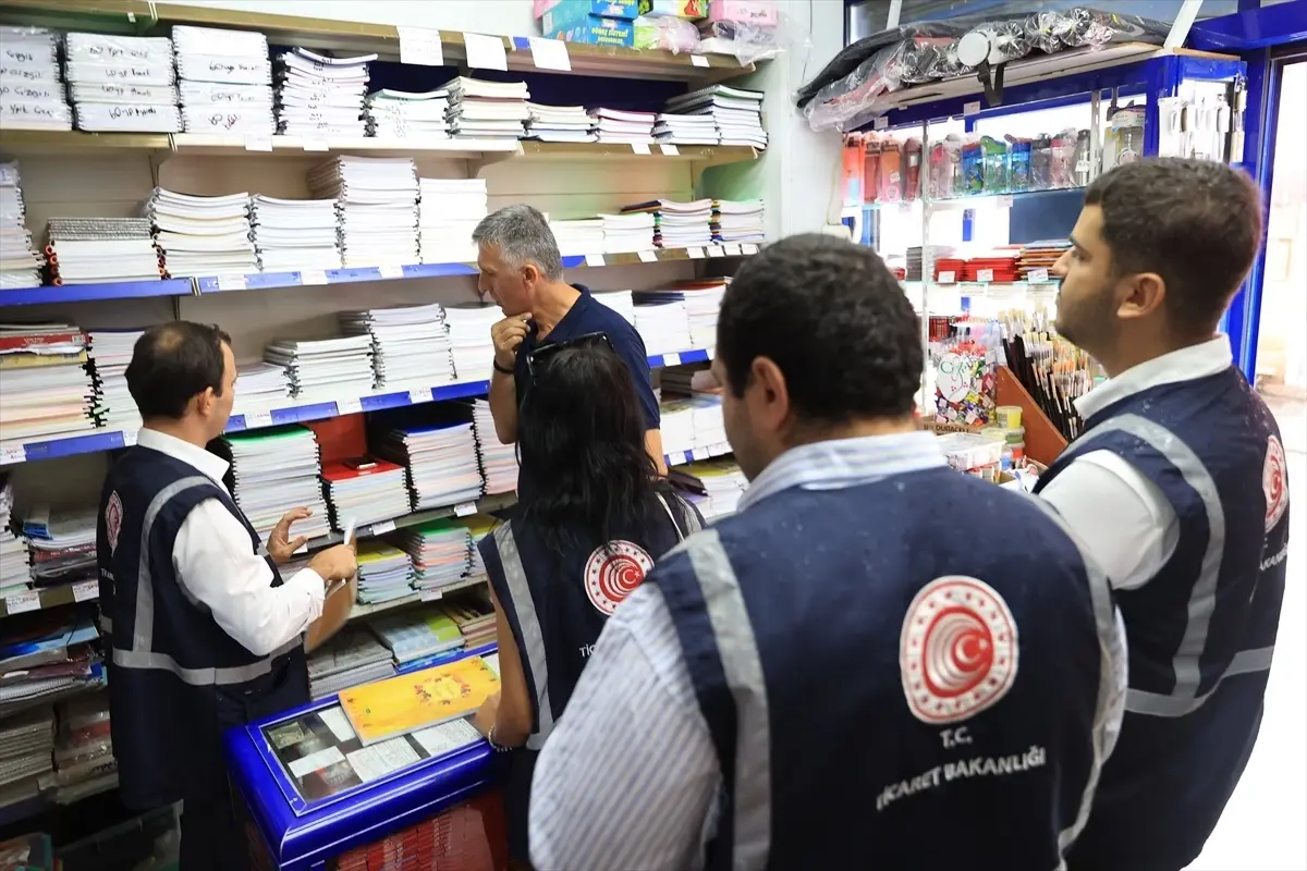 Edirne'de Kırtasiye ve Okul Ürünlerinde Denetim Yapıldı