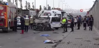 Etimesgut'ta trafik kazası: 1 ölü, 1 yaralı