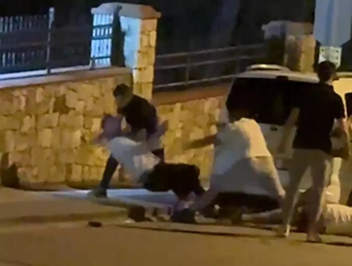 Denizli'de Sözleşmeli Piyade Uzman Çavuş'un öldürüldüğü kavga anları görüntülendi