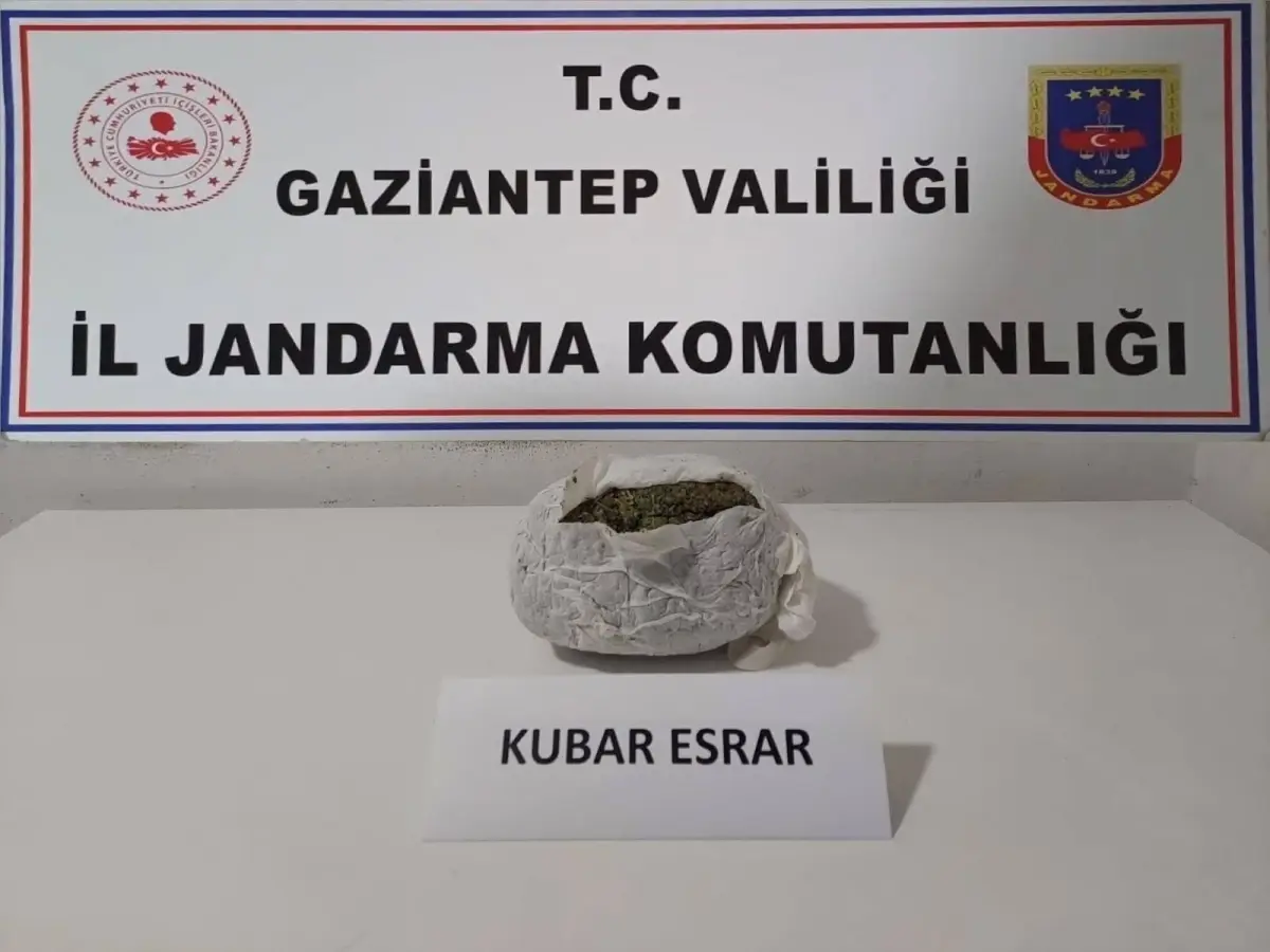 Gaziantep'te Yolcu Otobüsünde Uyuşturucu Operasyonu