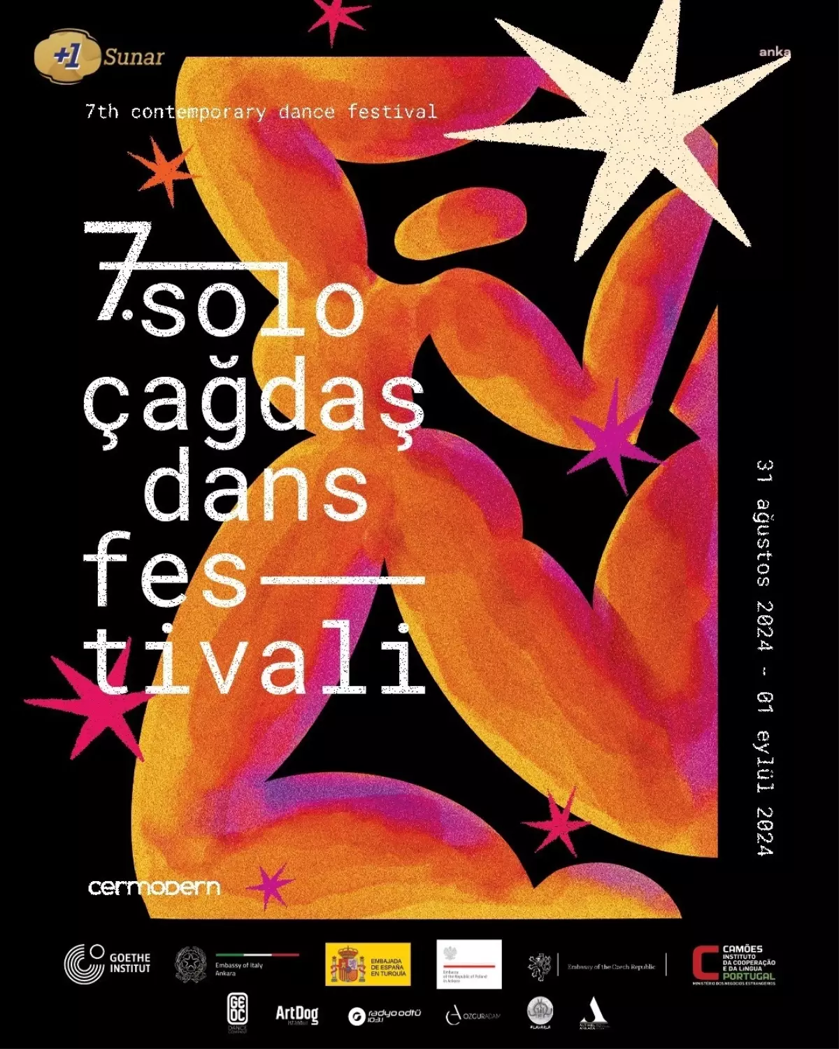 7. Uluslararası Solo Çağdaş Dans Festivali Ankara'da Başlıyor