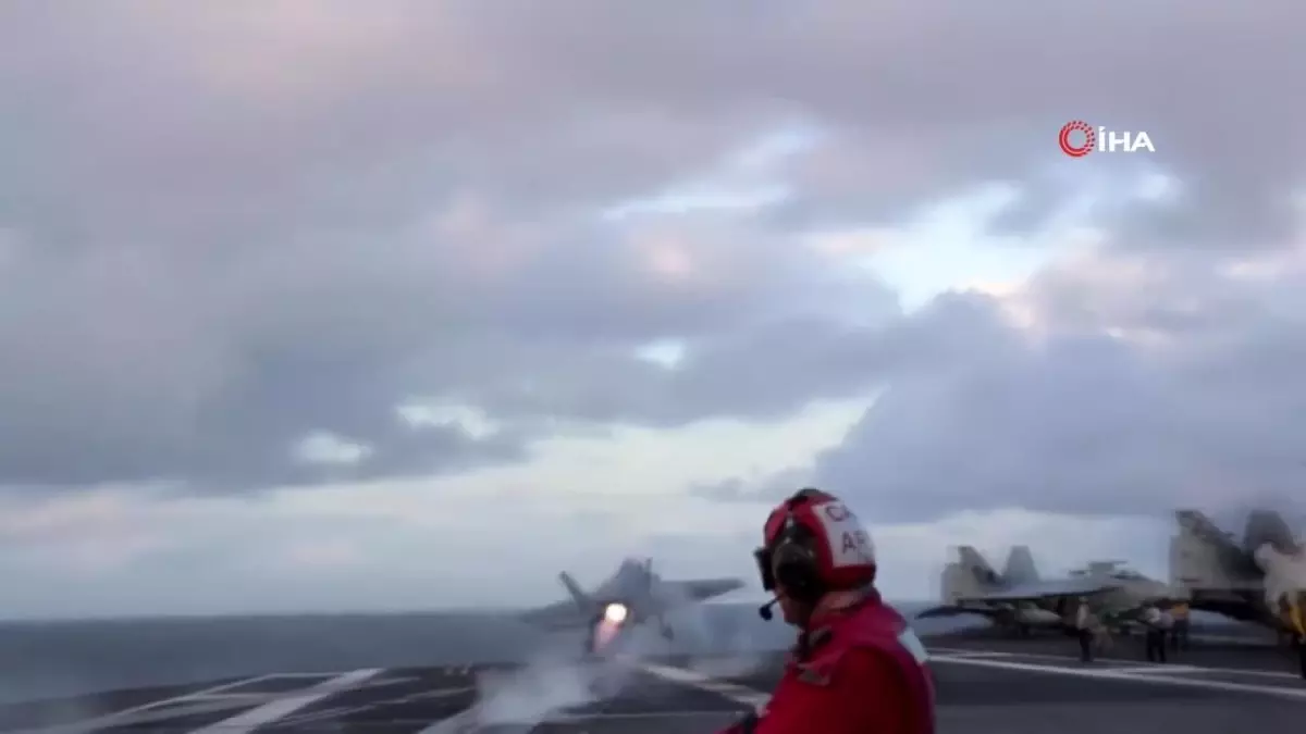 ABD'nin ikinci uçak gemisi Orta Doğu'ya ulaştı