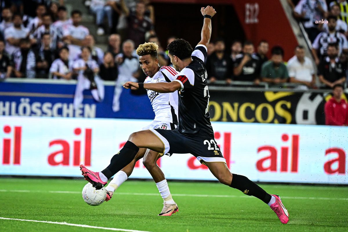 Beşiktaş, Lugano ile 3-3 berabere kaldı
