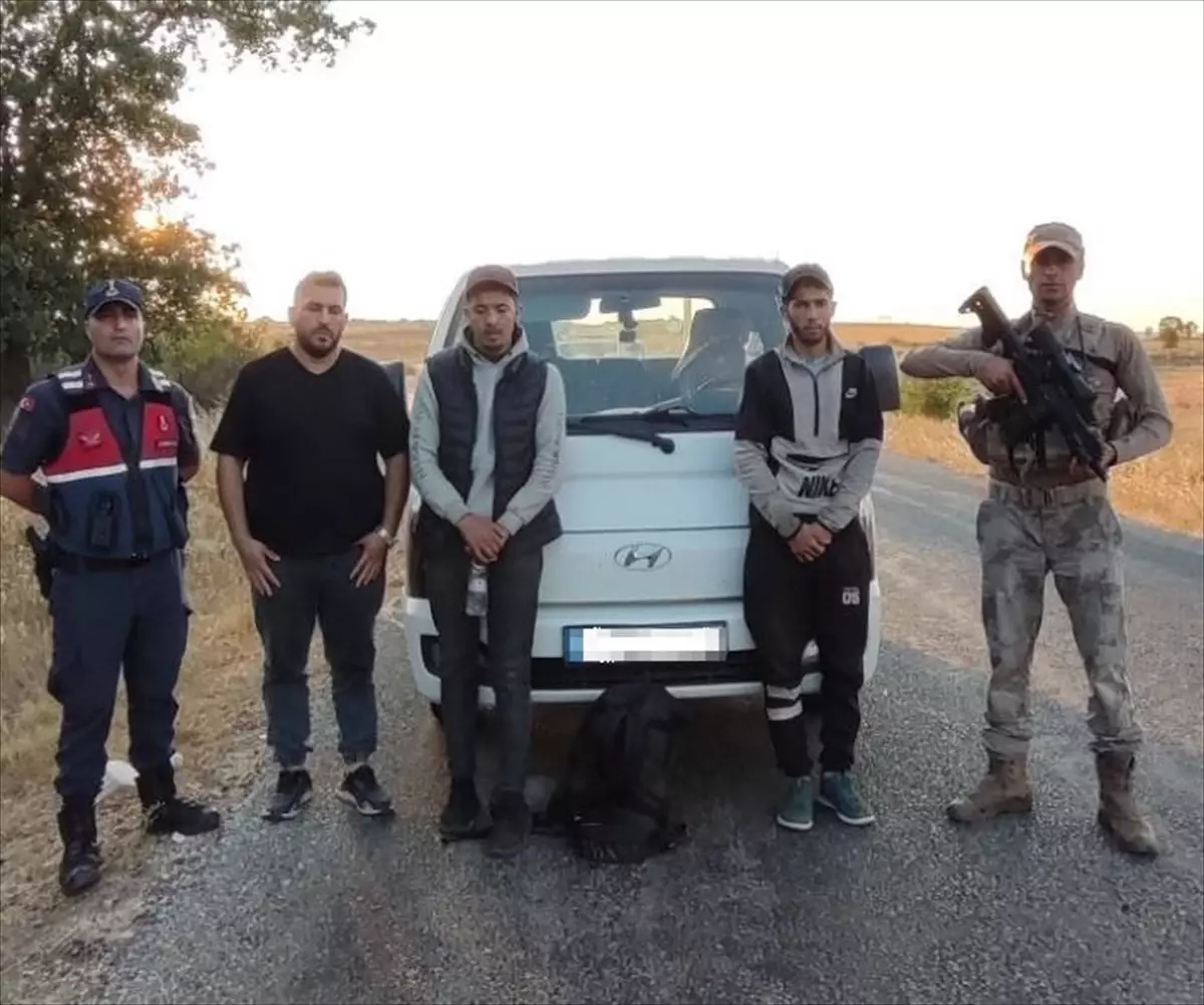 Edirne'de 15 düzensiz göçmen yakalandı