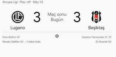 Lugano Beşiktaş maç özeti ve golleri izle! (VİDEO) Lugano BJK maçı özeti! Golleri kim attı, maç kaç kaç bitti?