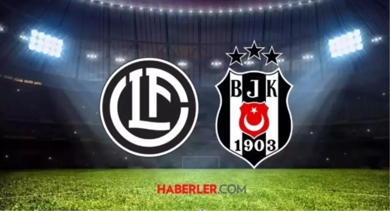 Lugano Beşiktaş maçı kaç kaç, bitti mi? MAÇ SKORU! Play Off BJK Lugano maçı kaç kaç, canlı maç skoru!