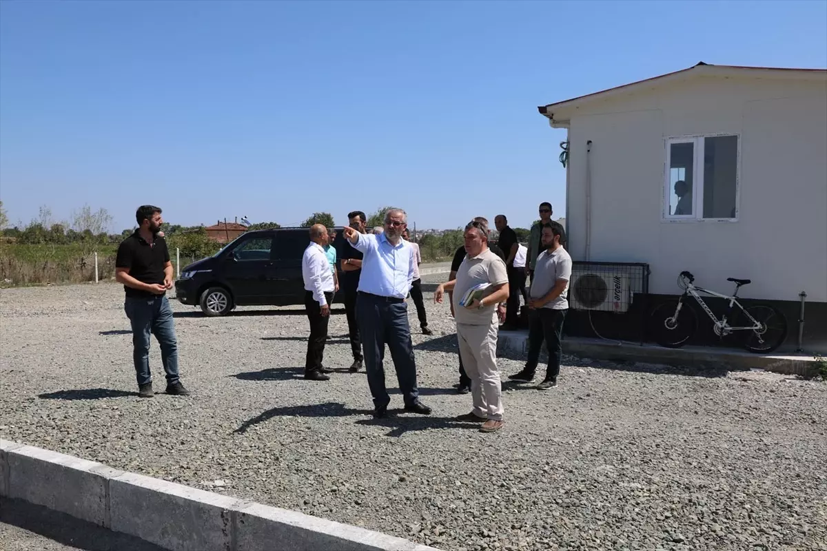 Bafra Belediyesi Modern Kamyon ve Tır Garajını Hizmete Açtı