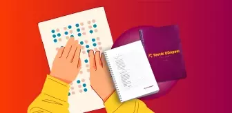 Tavuk Dünyası, görme engellilere Braille alfabesi ile menü sunuyor