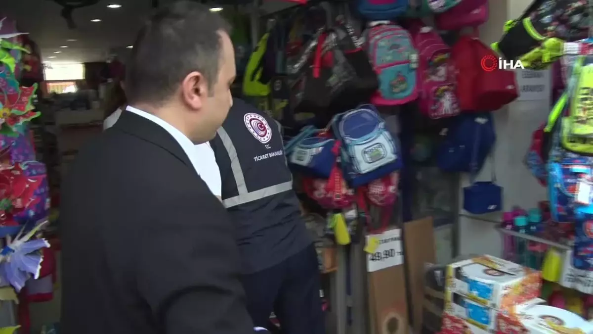 Ticaret Bakanlığı'ndan İstanbul'da kırtasiye denetimi