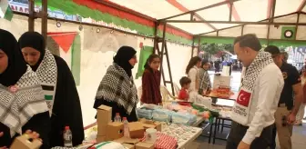 Malazgirt'te Gazze için kermes düzenlendi