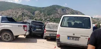 Giresun Alucra'da Zincirleme Trafik Kazası: 1 Yaralı