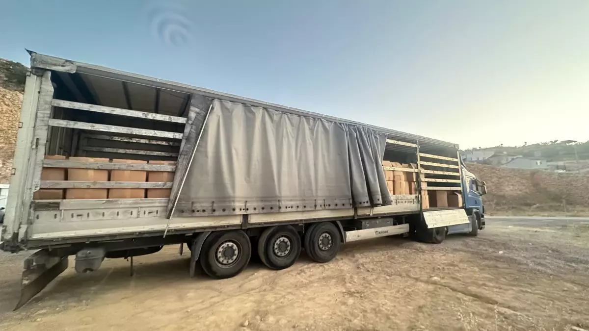 Malatya'da 4,5 Ton Sahte Bandrollü Tütün Ele Geçirildi