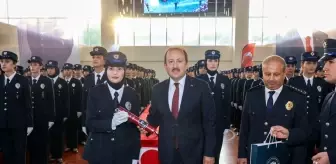 Mersin Şehit Altuğ Verdi Polis Meslek Eğitim Merkezi'nden 30. dönem mezunları