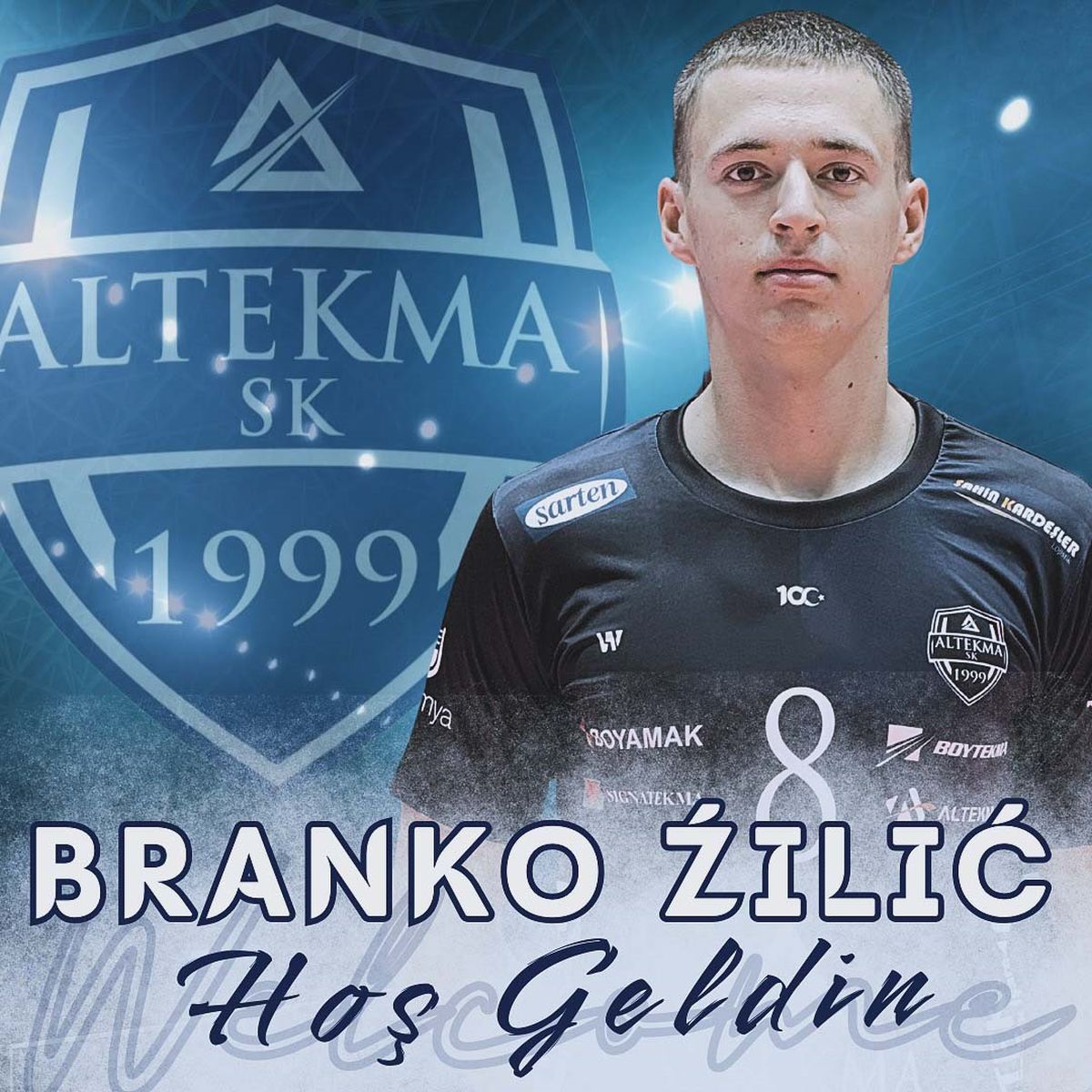 Altekma, Bosnalı smaçör Branko Zilic ile anlaştı