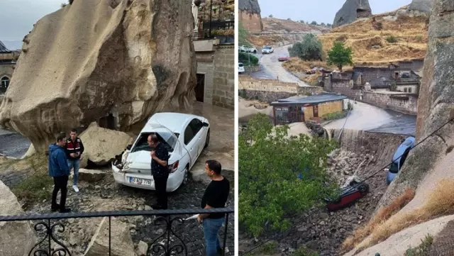 The touristic region of Cappadocia in Nevşehir has been hit by a flood.