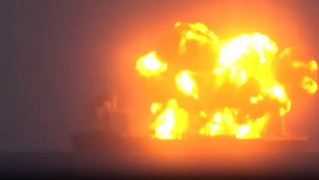 The Houthis in Yemen blew up a Greek-flagged oil tanker.