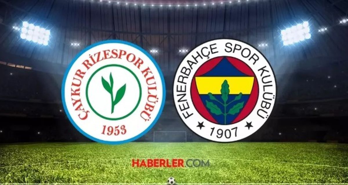Ç.Rizespor Fenerbahçe maçı hangi kanalda? FB Rize maçını hangi kanal veriyor, nereden izlenir?
