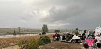 Çorum'un Sungurlu ilçesinde trafik kazası: 4 yaralı