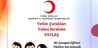 Türk Kızılay Manisa İl Merkezi, Yetim Çocuklar İçin Kırtasiye Malzemeleri Kampanyası Başlattı